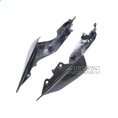 AISKA R7 Carbon Fiber Rear Seat Side Panel Motorcycle Carbon Fibre Side Panel Tail Seat Fairing for Yamaha R7 2022 2023 2024