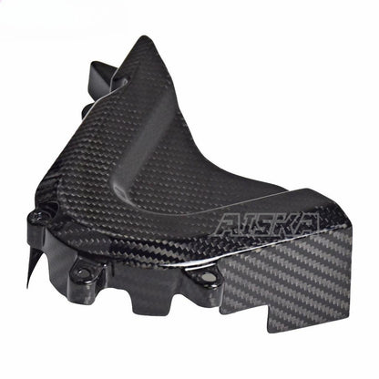 AISKA RC390 3K Dry Carbon Fiber Fairing Motorcycle Sprocket Cover for KTM RC 390 2018 2019 20220 2021 2022 2023 2024