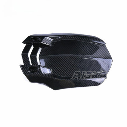 AISKA 3K Dry Carbon Fiber Motorcycle Rear Wheel Fender Hugger Mudguard for Yamaha MT10 FZ10 2016-2024
