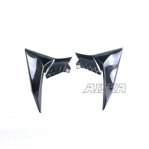 AISKA 3K Dry Carbon Fiber Motorcycle Fairing Front Fuel Tank & Left Right Side Panels for Kawasaki Z900 2020-2024