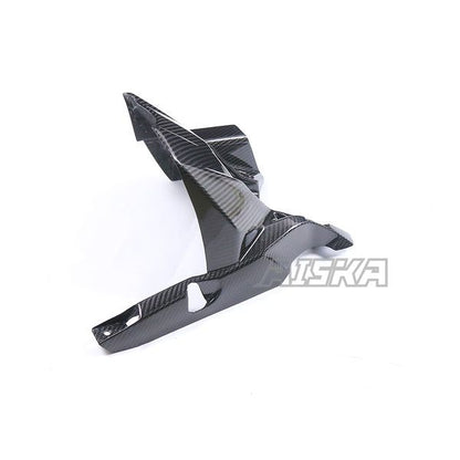 AISKA 100% 3K Dry Carbon Fiber Motorcycle Accessories Rear Fender Hugger Mudguard Fairing for Kawasaki Z800 2013-2016