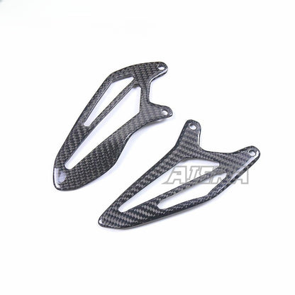 AISKA 100% Pure 3K Full Motorcycle Carbon Fiber Fairing Accessories Heel Guards Plate Protector for Yamaha R7 2022 2023 2024
