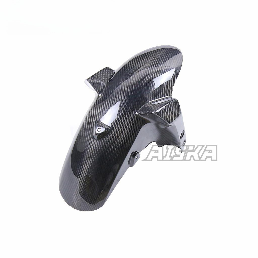 AISKA MT 09 Motorcycle Carbon Fiber Front Hugger Splash Mud Guard Fender for Yamaha MT09 FZ09 2014-2020