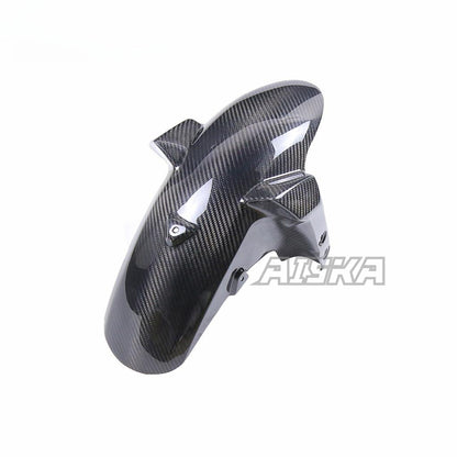 AISKA MT 09 Motorcycle Carbon Fiber Front Hugger Splash Mud Guard Fender for Yamaha MT09 FZ09 2014-2020