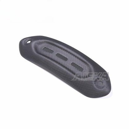 AISKA 100% Carbon Fiber Motorcycle Accessories Exhaust Pipe Cover for Ducati Hypermotard 950 2019+
