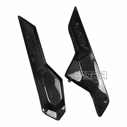 AISKA 3K Full Dry Carbon Fiber Motorcycle Accessories Footrest Side Panels Side Trim Covers for Honda XADV 750 2017 2018 2019
