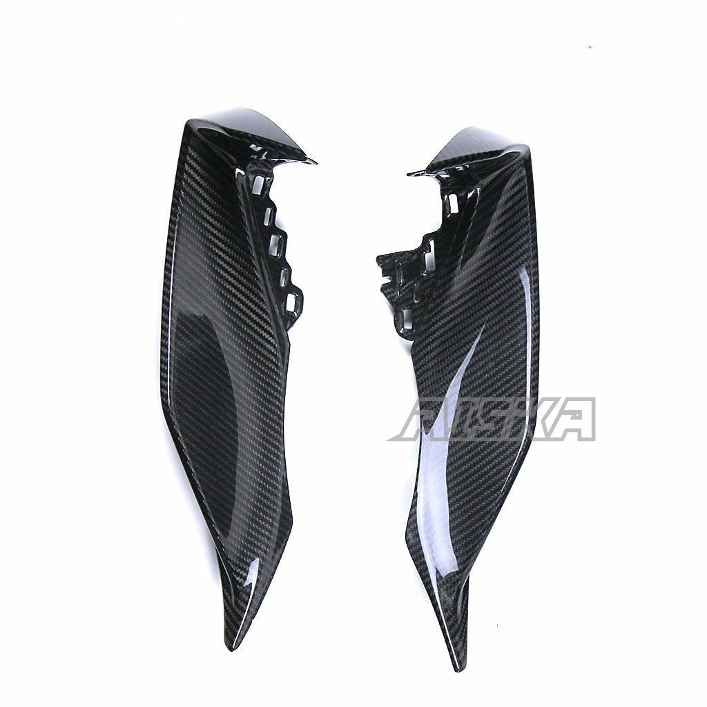 AISKA Carbon Fiber Fairing Motorcycle Dashboard Instrument Meters Side Panels Covers for Yamaha R1 2020-2024
