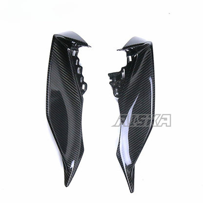 AISKA Carbon Fiber Fairing Motorcycle Dashboard Instrument Meters Side Panels Covers for Yamaha R1 2020-2024