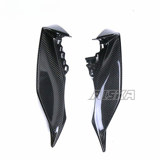 AISKA Carbon Fiber Fairing Motorcycle Dashboard Instrument Meters Side Panels Covers for Yamaha R1 2020-2024