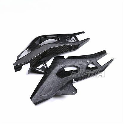 AISKA Wholesale 100% Dry Carbon Fiber Motorcycle Fairings Rear Swingarm Covers for BMW S1000XR 2020-2024