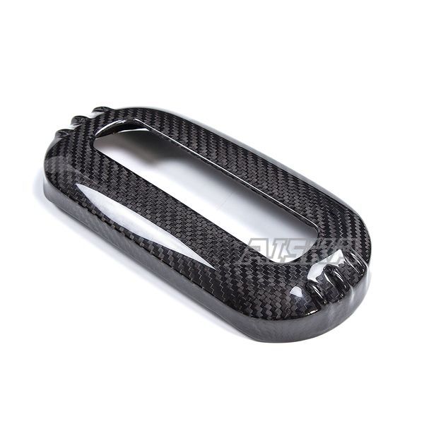 AISKA Dry Carbon Fiber Motorcycle Headlight Grill Fairing Guard Head Light Cover for Harley Davidson Sportster S 1250 2021-2024