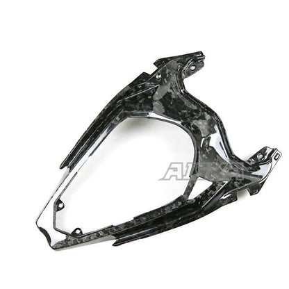 AISKA 100% 3K Dry Carbon Fiber Motorcycle Accessories Rear Seat Tail Cover Panel Fairing for Kawasaki Ninja 400 2018-2024