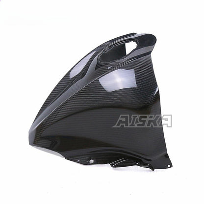 AISKA 3K Dry Carbon Fiber Motorcycle Accessories Fuel Tank Front Cover for Suzuki GSX1300R Hayabusa 2021-2025