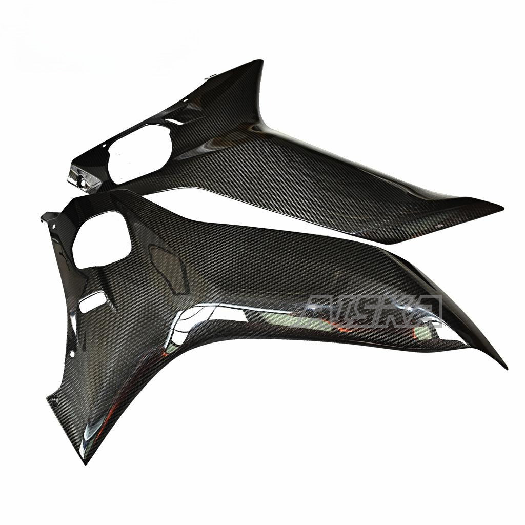 AISKA R6 Carbon Fiber Side Fairings Motorcycle 3K Full Carbon Fibre Front Body System Side Fairings Kit for Yamaha R6 2017-2024