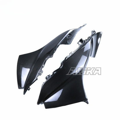 AISKA 100% 3K Dry Carbon Fiber Motorcycle  Accessories Spoiler Side Panels Fairings for Suzuki GSXR1000 2017+