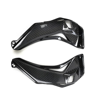AISKA 3K Dry Carbon Fiber Motorcycle Accessories Front Fairing Inner Dash Panel Side Covers for Kawasaki ZX10R ZX-10R 2016-2020