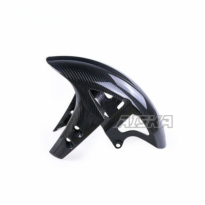 AISKA R6 Carbon Front Fender Splash Motorcycle Carbon Fiber Front Fender Hugger Mudguard for Yamaha R6 2017-2024 2022 2023