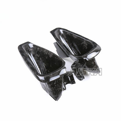 AISKA 100% 3K Dry Carbon Fiber Motorcycle Gas Tank Front Fairing Air Intake Covers for Yamaha MT09 FZ09 2021-2023