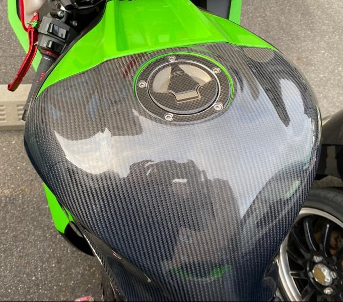 AISKA Kawasaki Ninja ZX10R ZX-10R 2016-2020 Carbon Fiber Tank Cover