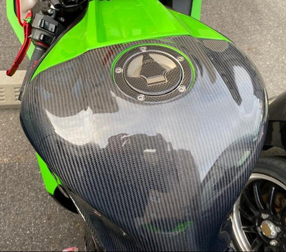 AISKA Kawasaki Ninja ZX10R ZX-10R 2016-2020 Carbon Fiber Tank Cover