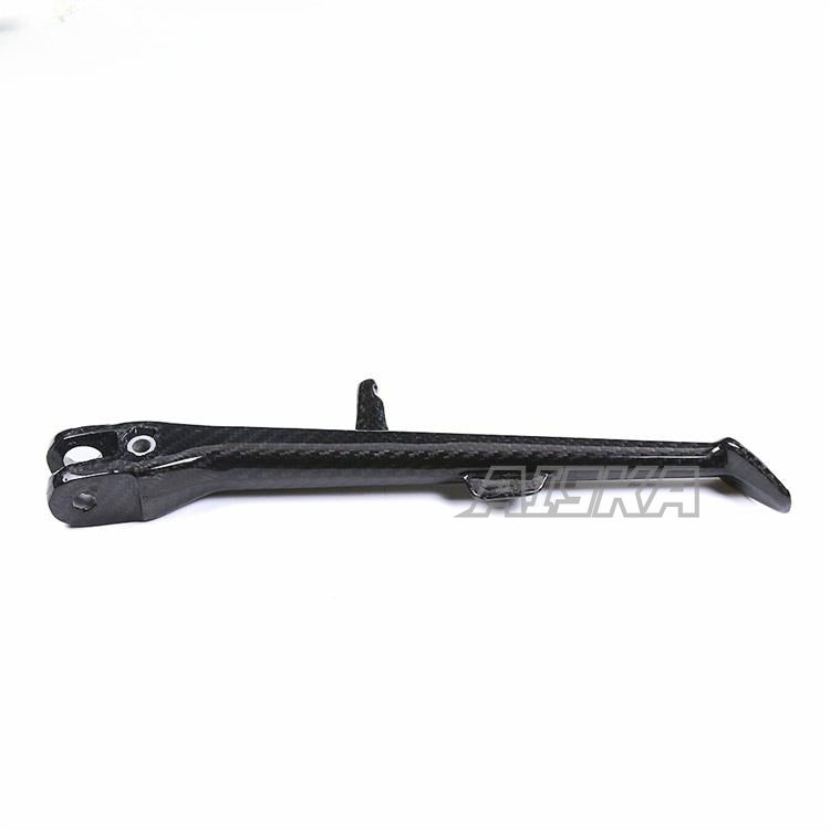 AISKA S1000RR Motorcycle Accessories Carbon Fiber Foot Tripod Side Bracket Kickstand Side Stand for BMW S1000RR 2019-2022