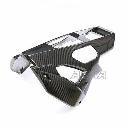 AISKA 3K Carbon Fiber Motorcycle Accessories Bellypan Lower Bottom Belly Pan Panel Cowl Fairing for BMW S1000R M1000R 2021-2025