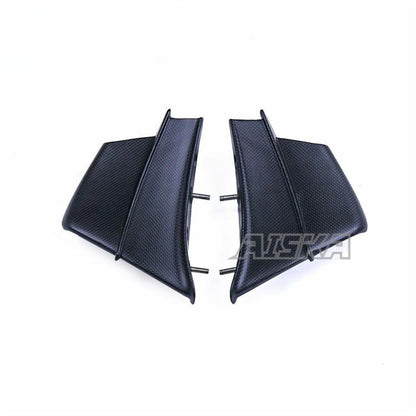 AISKA 100% Dry Carbon Fiber Motorcycle Accessories Fixed Wind Wing Fairing for  Ducati Panigale Streetfight V4 V4S V4R 2018-2024