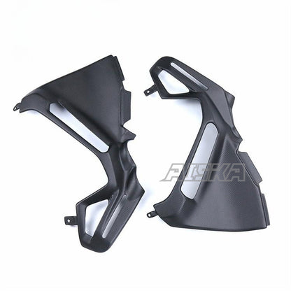 AISKA 100% Dry Carbon Fiber Parts Motorcycle  Side of Fuel tank Cap for DUCATI Multistrada V4 1100 2021+
