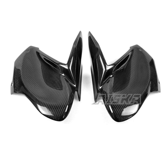 For Kawasaki Z900 Carbon Fiber Front Tank Covers Trim Guards Side Trim Protectors Panels Motorcycle Accessories 2017 2018 2019