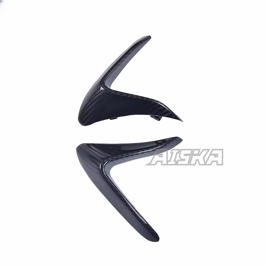 AISKA  3K 3*3 Carbon Fiber Motorcycle Accessories Body Front Side Panel for Aprilia RSV4  2021+