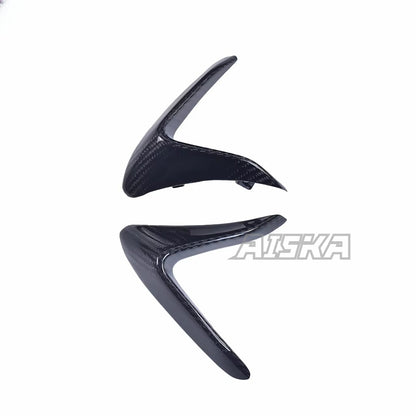AISKA  3K 3*3 Carbon Fiber Motorcycle Accessories Body Front Side Panel for Aprilia RSV4  2021+