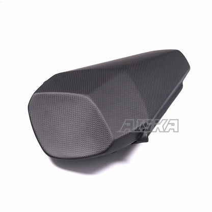 AISKA 100% 3K Real Full Carbon Fiber Motorcycle Rear Tail Pillion Seat Cover Cowl for Yamaha R1 2020-2025