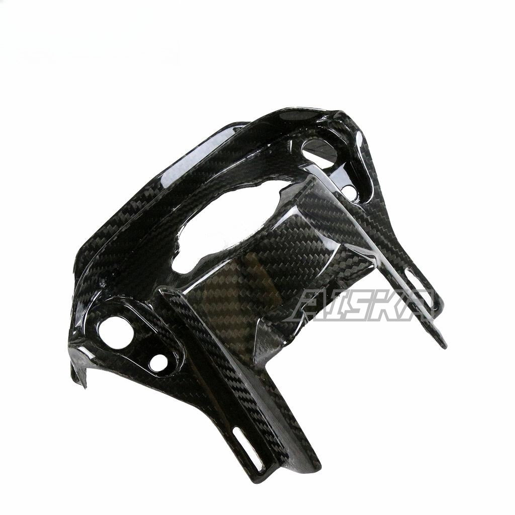 AISKA Dry Carbon Fiber Motorcycle Ignition Key Ring Hole Trim Cover for Honda CB650F CBR650F 2014-2018 CB650R CBR650R 2019+