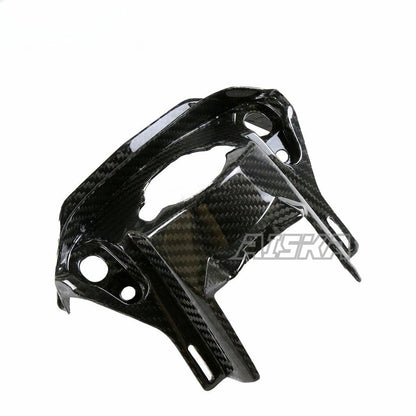 AISKA Dry Carbon Fiber Motorcycle Ignition Key Ring Hole Trim Cover for Honda CB650F CBR650F 2014-2018 CB650R CBR650R 2019+