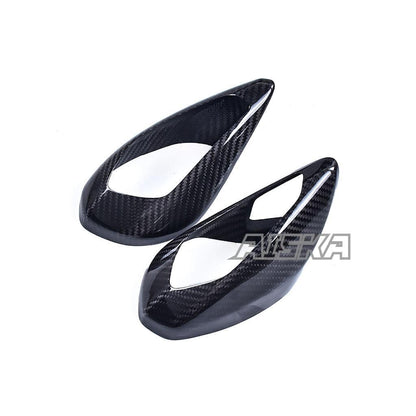Motorcycle Modified Spare Parts Mirror Cover  for DUCATI PANIGALE V4 CARBON FIBER 2018-2021