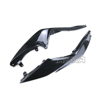 AISKA 3K Dry Carbon Fiber Motorcycle Fairing Rear Tail Side Panel for Kawasaki Ninja ZX-6R 2019-2024 Years