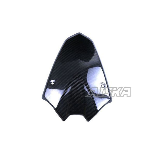 AISKA 3K Dry Carbon Fiber Motorcycle Accessories Front Upper Headlight Under Windshield Panel Fairing for Kawasaki Z1000 2014+