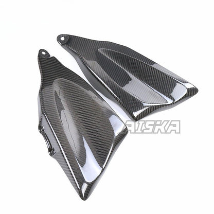 AISKA Carbon Fiber Motorcycle Fairing Frame Trim Cover Protector Guard Side Infill Panel for Yamaha MT09 FZ09 2021-2023