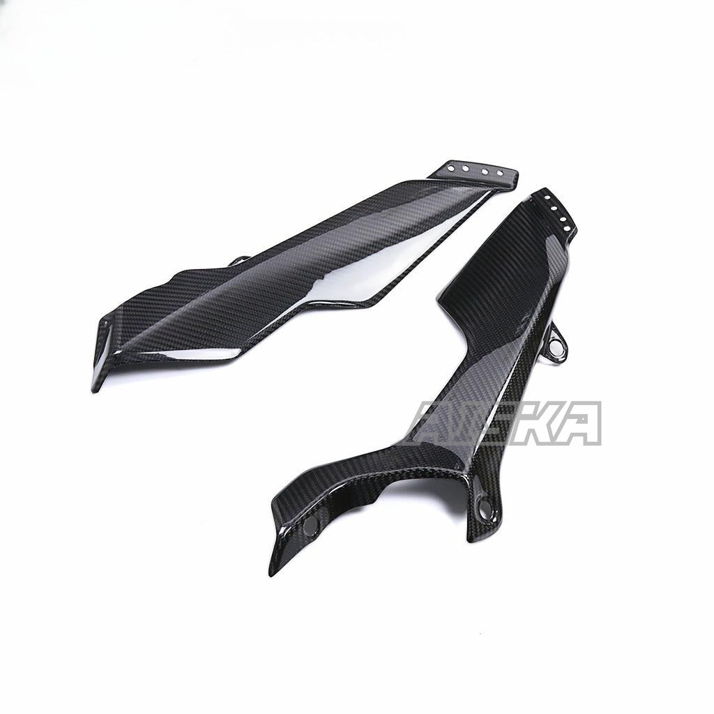 AISKA R7 Carbon Fiber Lower Fairing Motorcycle Carbon Fiber Lower Bottom Oil Belly Pan Fairing for Yamaha R7 2022 2023 2024