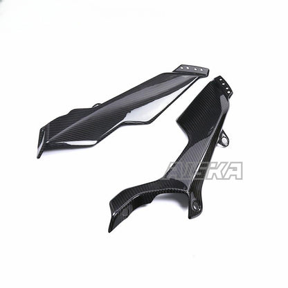 AISKA R7 Carbon Fiber Lower Fairing Motorcycle Carbon Fiber Lower Bottom Oil Belly Pan Fairing for Yamaha R7 2022 2023 2024