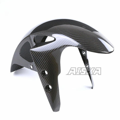 AISKA R3 Carbon Front Fender Fairing Kit Motorcycle Front Fender Splash Hugger Mudguard for Yamaha YZF-R3 YZF R3 2022 2023 2024