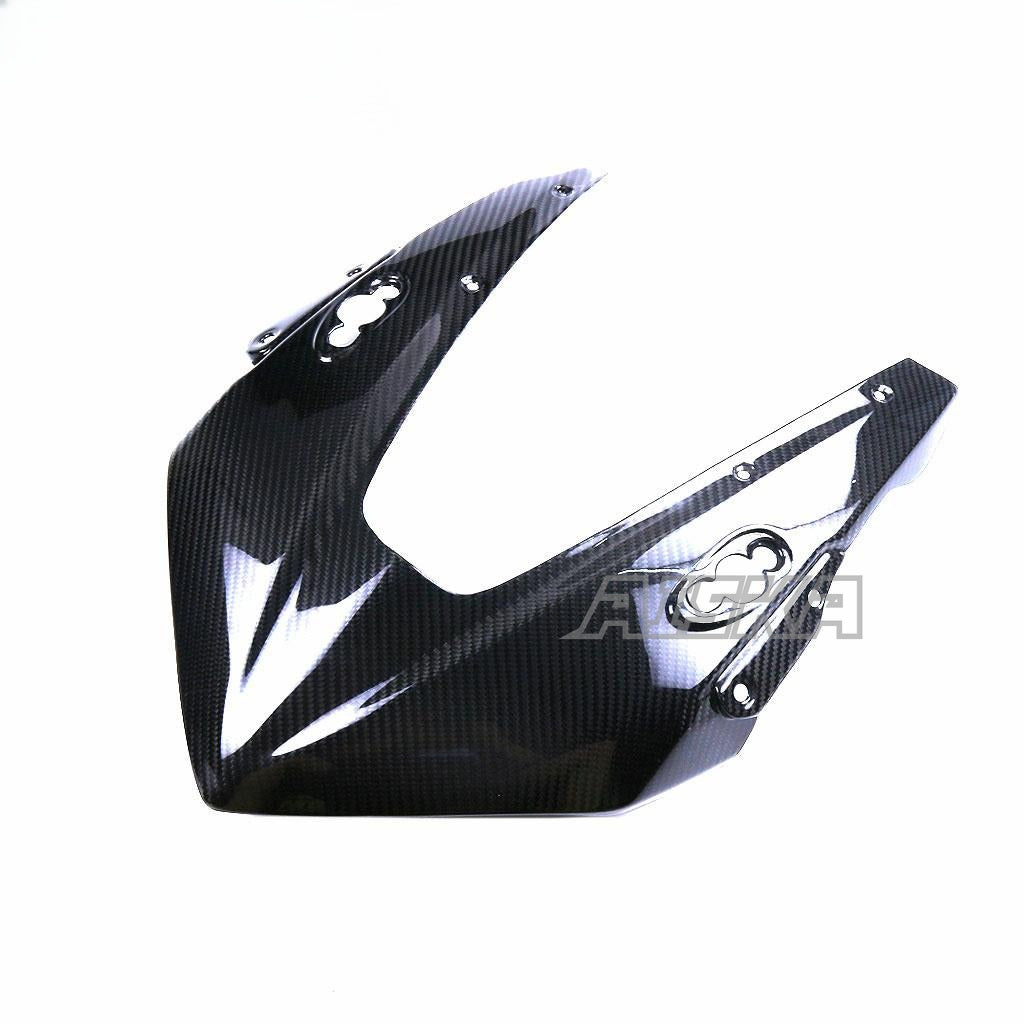 AISKA 100% 3K Full Dry Carbon Fiber Motorcycle Front Upper Fairing Headlight Cowl Nose Panel for Honda CBR1000RR 2017-2024