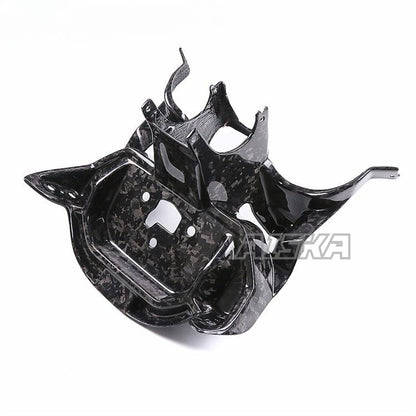 AISKA 100% Pure Carbon Fiber Motorcycle Dashboard Bracket Front Holder Fairing Kits for BMW M1000RR 2023-2024