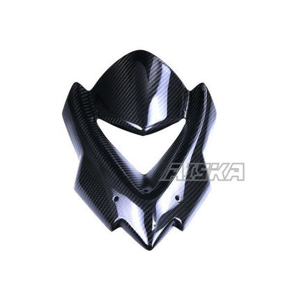 AISKA New 3K Dry Carbon Fiber Motorcycle Windscreen Visor Windshield Wind Deflector for Kawasaki Z1000 2014+ Accessories