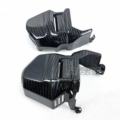 AISKA Motorcycle 3K Dry Carbon Fiber Engine Cover Clutch Cover Small Frame Cover Side Panels for Honda CB650R CBR650R 2019+