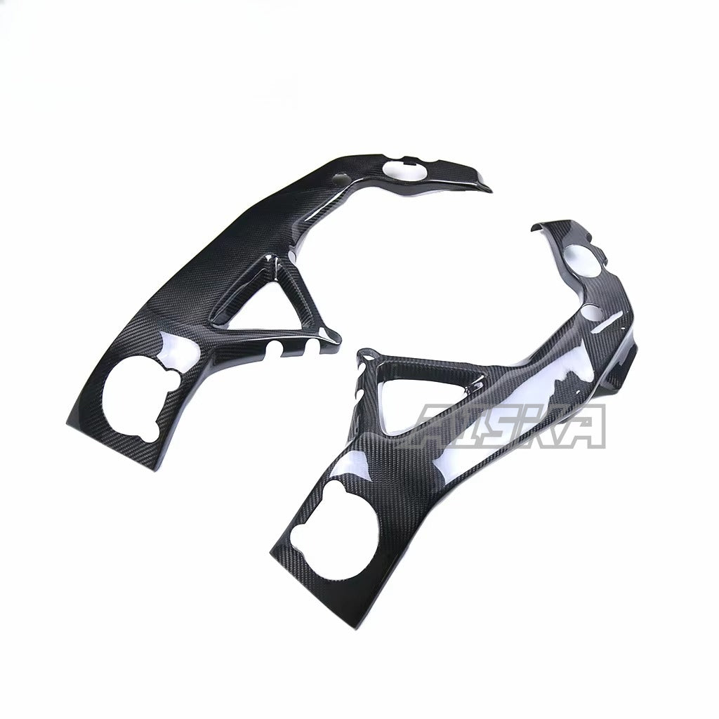 AISKA Twill Weave 3K 3*3 Carbon Fiber Motorcycle Accessories Skeleton Frame Protector for Aprilia RSV4  2021+