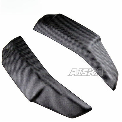 AISKA 100% Dry Carbon Fiber Motorcycle Accessories Radiator Guards Fairings for Ducati Streetfighter V4 V4S 2019 - 2024