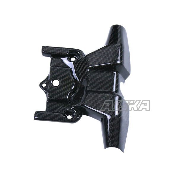 AISKA 1290 Super Duke 3K Dry Carbon Fiber Motorcycle Front Light Upper Cover for KTM 1290 Super Duke R 2017-2019