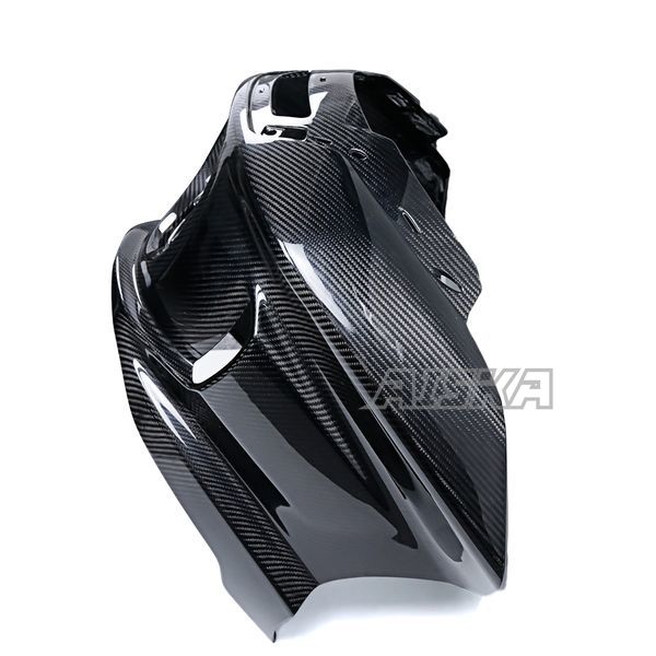 AISKA Carbon 3K Dry Carbon Fiber Motorcycle Front Headlight Fairings for Harley Davidson Softail Low Rider S ST 2022-2025