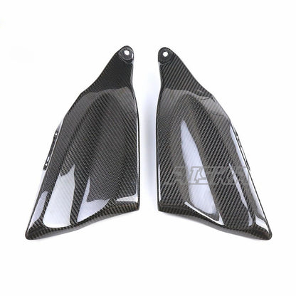 AISKA Carbon Fiber Motorcycle Fairing Frame Trim Cover Protector Guard Side Infill Panel for Yamaha MT09 FZ09 2021-2023